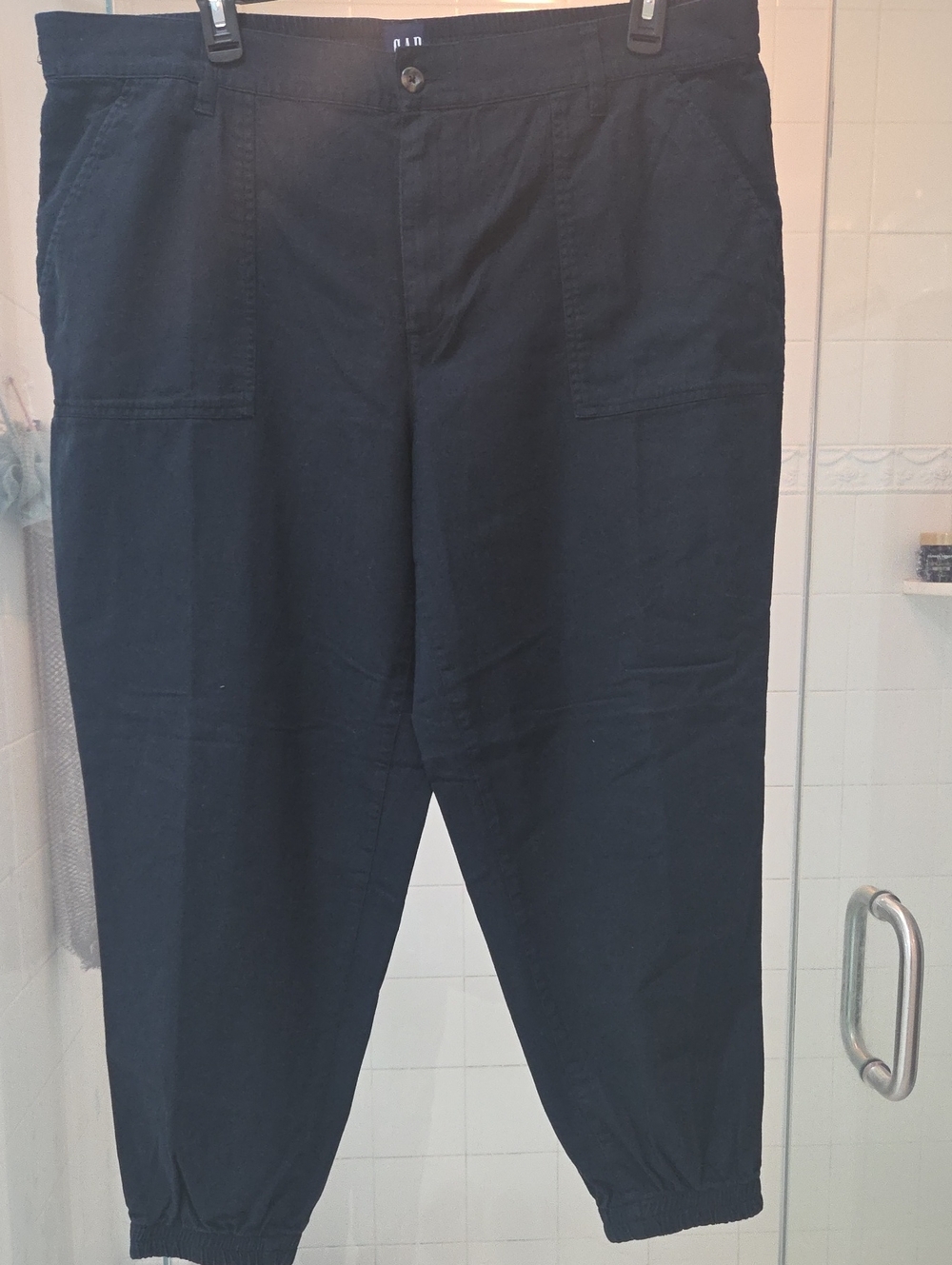 GAP Women's Navy Black Blue Jogger Pants